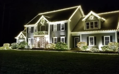 Experience the Magic of Christmas Lighting in Highlands Ranch, CO with A Good Front Window Cleaning & Pressure Washing Services