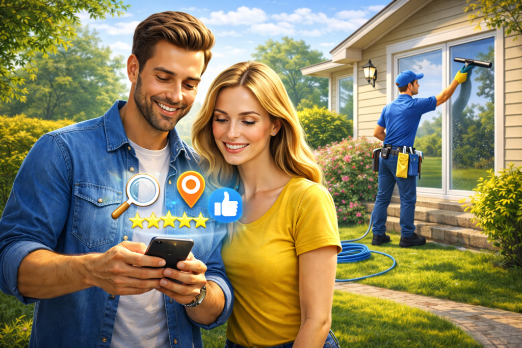 How do I find a reliable window cleaning service near me?