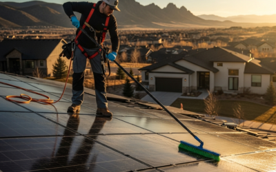 Need a Solar Panel Cleaning Service in Highlands Ranch, CO?