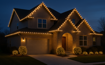 How Should Christmas Lights Be Installed In Littleton CO?