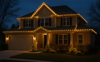 How Should Christmas Lights Be Installed In Lone Tree CO?